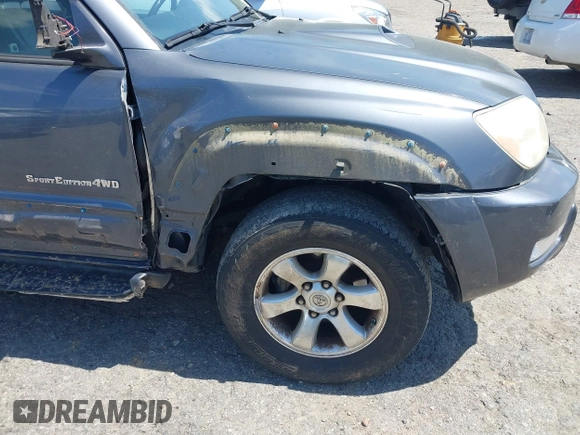 2004 Toyota 4Runner SR5 with VIN JTEBU14R548015835, listed as a IAAI auction lot 42054887 with 239,732 mi miles and . Bid and sale history available at DreamBid. Image 6.