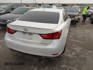 2013 Lexus GS 350 with VIN JTHBE1BL9D5025493, listed as a IAAI auction lot 41745485 with 117,528 mi miles. Bid and sale history available at carsss.com. Image 4.