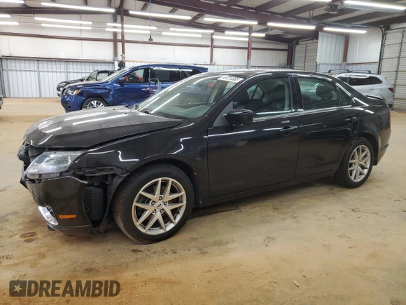 2011 Ford Fusion SEL with VIN 3FAHP0JA6BR254911, listed as a Copart auction lot 49721365 with 135,606 mi miles and Salvage Title. Bid and sale history available at DreamBid. Image 1.