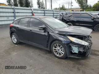 2017 Ford Focus SE with VIN 1FADP3K24HL241881, listed as a Copart auction lot 51017165 with 50,605 mi miles and Salvage Title. Bid and sale history available at carsss.com. Image 4.