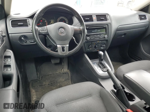 2013 Volkswagen Jetta S with VIN 3VW2K7AJ4DM377451, listed as a Copart auction lot 61643045 with 183,198 mi miles and Salvage title. Bid and sale history available at DreamBid. Image 8.