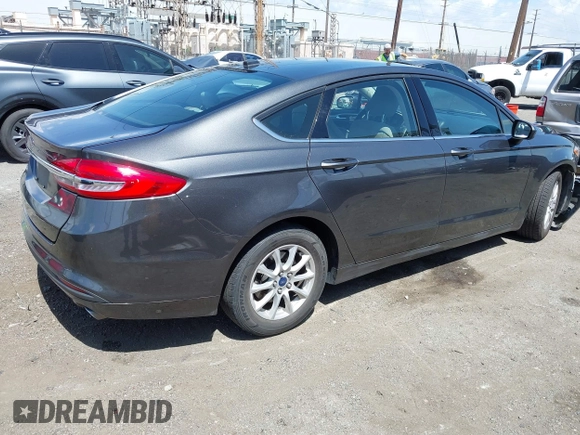 2017 Ford Fusion S with VIN 3FA6P0G73HR343623, listed as a IAAI auction lot 41957903 with 100,544 mi miles. Bid and sale history available at carsss.com. Image 4.