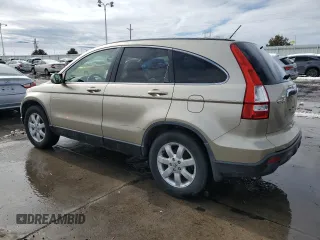2008 Honda CR-V EX-L with VIN JHLRE48758C045305, listed as a Copart auction lot 45600265 with 122,604 mi miles and Salvage Title. Bid and sale history available at carsss.com. Image 2.