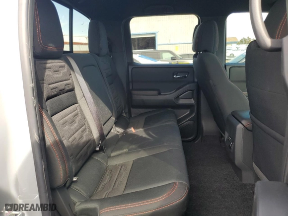 2025 Nissan Frontier PRO-4X with VIN 1N6ED1EK9SN615305, listed as a Copart auction lot 50654625 with 4,083 mi miles and Salvage Title. Bid and sale history available at carsss.com. Image 10.