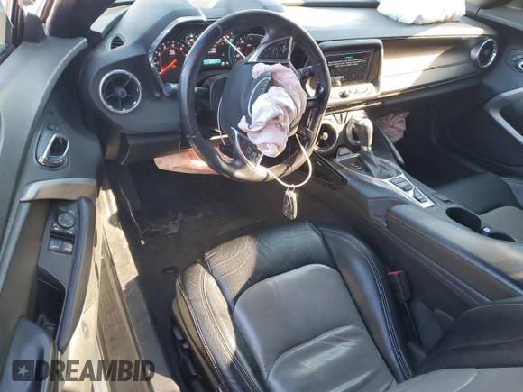 2017 Chevrolet Camaro 1SS with VIN 1G1FF3D72H0177140, listed as a Copart auction lot 45333195 with 80,021 mi miles and Salvage title. Bid and sale history available at DreamBid. Image 8.