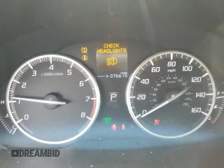 2018 Acura ILX with VIN 19UDE2F30JA002036, listed as a Copart auction lot 46244065 with 76,610 mi miles and Salvage title. Bid and sale history available at DreamBid. Image 9.