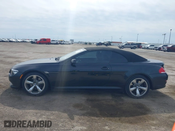 2008 BMW 6 Series 650i with VIN WBAEB53558CX58072, listed as a IAAI auction lot 41686130 with 93,722 mi miles. Bid and sale history available at carsss.com. Image 14.