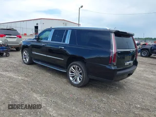 2017 Cadillac Escalade ESV Luxury with VIN 1GYS4HKJ4HR120256, listed as a IAAI auction lot 42561194 with 165,482 mi miles and . Bid and sale history available at DreamBid. Image 3.