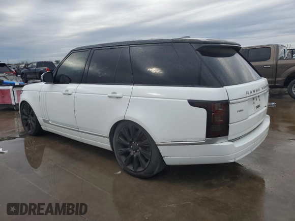 2013 Land Rover Range Rover HSE with VIN SALGS2DF9DA107124, listed as a Copart auction lot 43212385 with 115,923 mi miles and Clean title. Bid and sale history available at DreamBid. Image 2.