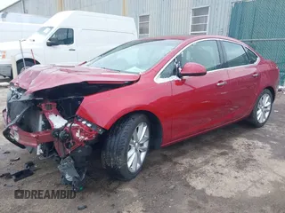 2012 Buick Verano Leather Group with VIN 1G4PS5SK0C4145312, listed as a IAAI auction lot 41743607 with 54,638 mi miles. Bid and sale history available at carsss.com. Image 2.