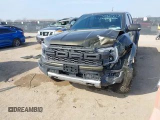 2024 Ford Ranger Raptor with VIN 1FTER4LR4RLE55684, listed as a IAAI auction lot 41527277 with 1,919 mi miles. Bid and sale history available at carsss.com. Image 6.