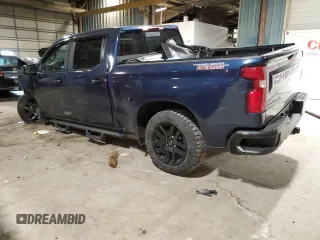 2021 Chevrolet Silverado 1500 LT Trail Boss with VIN 1GCPYFED1MZ256526, listed as a Copart auction lot 47213575 with 50,588 mi miles and Salvage Title. Bid and sale history available at DreamBid. Image 2.