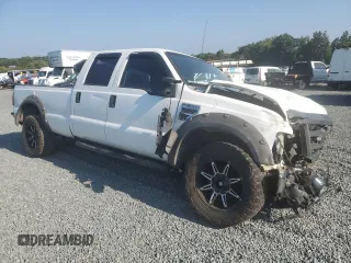 2010 Ford F-250 XL with VIN 1FTSW2A59AEA19292, listed as a Copart auction lot 68735244 with 106,646 mi miles and Salvage title. Bid and sale history available at DreamBid. Image 4.