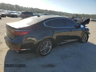 2017 Kia Cadenza Limited with VIN KNALC4J11H5065096, listed as a Copart auction lot 77100924 with 119,805 mi miles and Salvage Title. Bid and sale history available at carsss.com. Image 3.