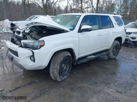 2019 Toyota 4Runner SR5 with VIN JTEBU5JR2K5647749, listed as a IAAI auction lot 41669287 with 120,772 mi miles. Bid and sale history available at carsss.com. Image 17.