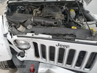 2018 Jeep Wrangler JK Unlimited Sahara with VIN 1C4BJWEG0JL832808, listed as a Copart auction lot 81703604 with 0 mi miles and Non Repairable. Bid and sale history available at carsss.com. Image 13.