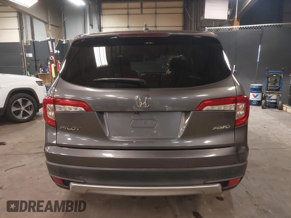 2019 Honda Pilot EX-L with VIN 5FNYF6H57KB062293, listed as a IAAI auction lot 41936964 with 93,012 mi miles and . Bid and sale history available at DreamBid. Image 16.