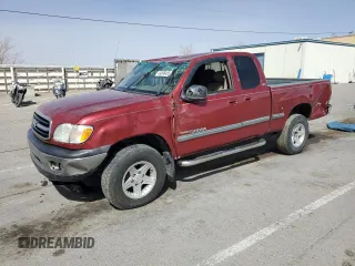 2000 Toyota Tundra SR5 with VIN 5TBBT4414YS030047, listed as a Copart auction lot 49096455 with Not Provided miles and Salvage Title. Bid and sale history available at DreamBid. Image 1.