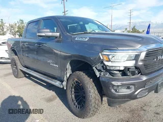 2019 Ram 1500 Big Horn/Lone Star with VIN 1C6RRFFG8KN710927, listed as a IAAI auction lot 41850421 with 66,007 mi miles. Bid and sale history available at carsss.com. Image 6.