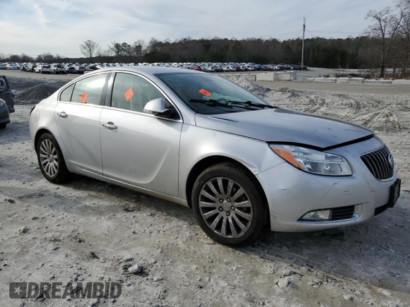 2012 Buick Regal Premium 1 with VIN 2G4GS5EK5C9112816, listed as a Copart auction lot 43335595 with 187,781 mi miles and Salvage title. Bid and sale history available at DreamBid. Image 4.