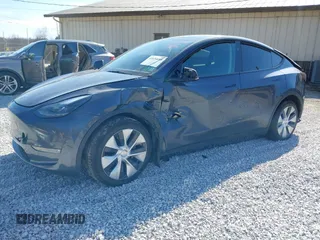 2023 Tesla Model Y Long Range with VIN 7SAYGAEE7PF971620, listed as a IAAI auction lot 41654688 with Not Provided miles and . Bid and sale history available at DreamBid. Image 2.