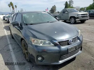 2011 Lexus CT 200h with VIN JTHKD5BH5B2035541, listed as a Copart auction lot 48056285 with 183,624 mi miles and Salvage Title. Bid and sale history available at DreamBid. Image 11.