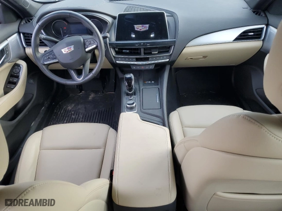 2022 Cadillac CT5 Luxury with VIN 1G6DX5RK4N0136320, listed as a Copart auction lot 49611505 with 5,211 mi miles and Salvage Title. Bid and sale history available at carsss.com. Image 8.