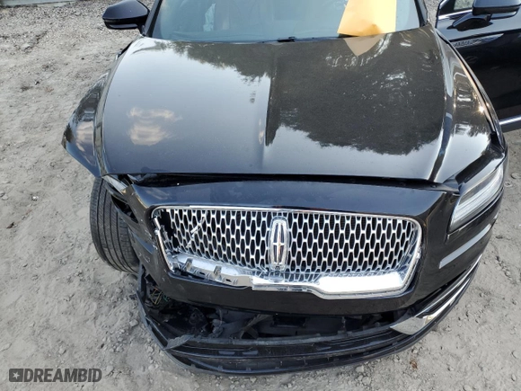 2019 Lincoln Nautilus Reserve with VIN 2LMPJ8L95KBL10912, listed as a Copart auction lot 77166924 with 0 mi miles and Non Repairable. Bid and sale history available at carsss.com. Image 12.