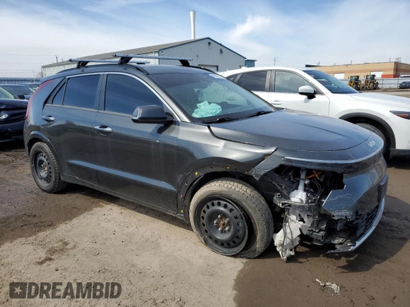 2023 Kia Niro Wave with VIN KNDCT3L12P5044220, listed as a Copart auction lot 48368745 with 62,423 mi miles and Salvage Title. Bid and sale history available at DreamBid. Image 4.