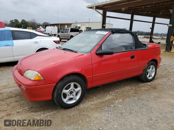 1991 Geo Metro z VIN JG1MR3363MK603262, wystawiony jako Copart lot #47991675 z przebiegiem 79 284 mil mil oraz Szkody całkowita. Historia ofert i sprzedaży dostępna na DreamBid. Obrazek 1.