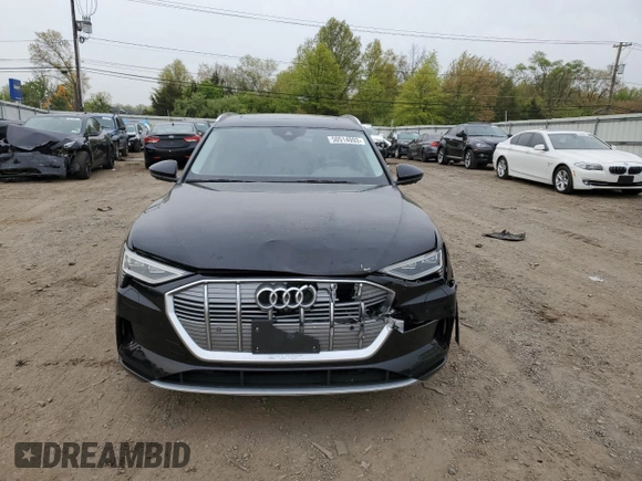 2019 Audi e-tron Premium Plus with VIN WA1LAAGE5KB009439, listed as a Copart auction lot 50514093 with 32,382 mi miles. Bid and sale history available at carsss.com. Image 5.