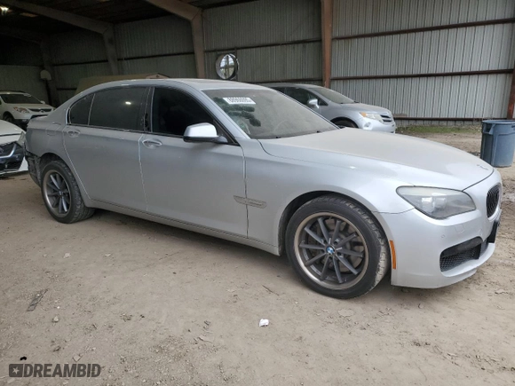 2011 BMW 7 Series 750Li with VIN WBAKB8C55BCY65375, listed as a Copart auction lot 88968095 with 127,551 mi miles and Salvage Title. Bid and sale history available at carsss.com. Image 4.