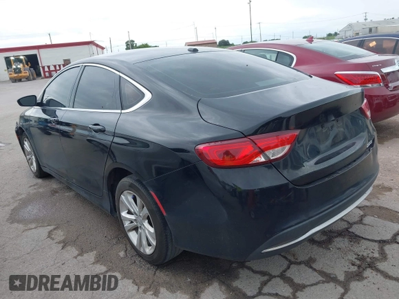 2015 Chrysler 200 Limited with VIN 1C3CCCAB8FN543196, listed as a IAAI auction lot 42670297 with 187,381 mi miles and . Bid and sale history available at DreamBid. Image 3.