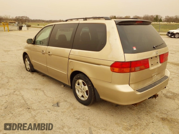 2000 Honda Odyssey EX z VIN 2HKRL1868YH595787, wystawiony jako IAAI lot #41823390 z przebiegiem 243 111 mil mil oraz . Historia ofert i sprzedaży dostępna na DreamBid. Obrazek 3.