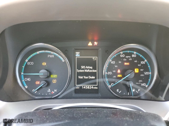 2016 Toyota RAV4 Hybrid XLE with VIN JTMRJREV6GD056931, listed as a Copart auction lot 49327875 with 145,824 mi miles and Salvage Title. Bid and sale history available at carsss.com. Image 9.