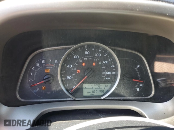 2013 Toyota RAV4 XLE with VIN 2T3RFREV6DW125021, listed as a Copart auction lot 58011425 with 167,139 mi miles and Salvage title. Bid and sale history available at DreamBid. Image 9.