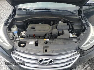 2017 Hyundai Santa Fe 2.4L with VIN 5NMZU3LB7HH052263, listed as a Copart auction lot 57065895 with 117,488 mi miles and Salvage title. Bid and sale history available at DreamBid. Image 11.