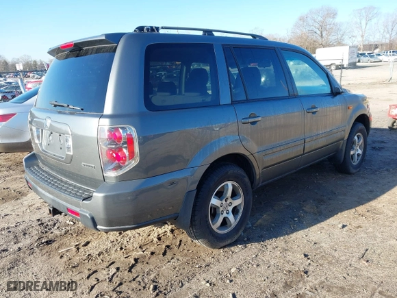 2008 Honda Pilot EX with VIN 5FNYF18498B007265, listed as a IAAI auction lot 41440608 with 148,351 mi miles. Bid and sale history available at carsss.com. Image 4.