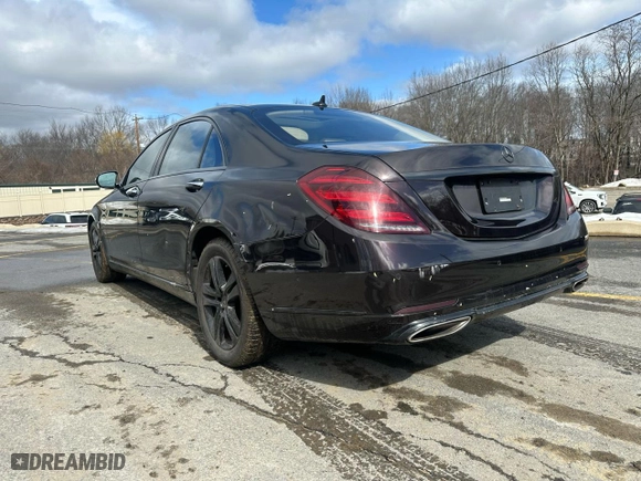 2018 Mercedes-Benz S-Class S 450 with VIN WDDUG6EB8JA403672, listed as a Copart auction lot 48378835 with 177,576 mi miles and Clean Title. Bid and sale history available at carsss.com. Image 2.