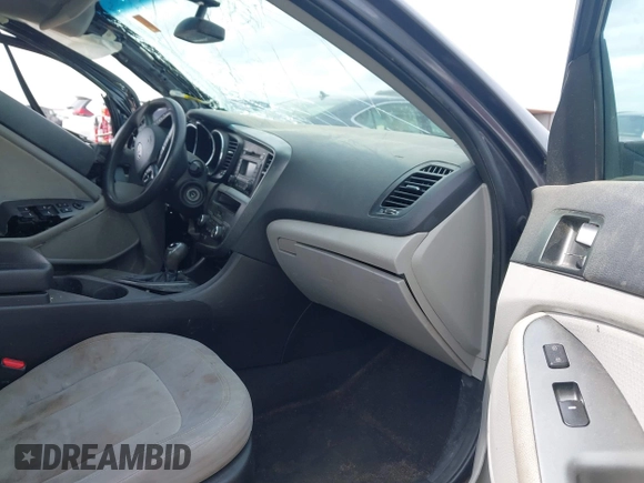 2011 Kia Optima LX with VIN KNAGM4A75B5054483, listed as a IAAI auction lot 41941704 with Not Provided miles and . Bid and sale history available at DreamBid. Image 5.