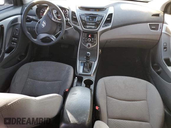 2015 Hyundai Elantra SE with VIN 5NPDH4AEXFH549096, listed as a Copart auction lot 83113014 with 163,449 mi miles and Salvage Title. Bid and sale history available at DreamBid. Image 8.