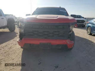 2022 Chevrolet Silverado 1500 Custom with VIN 3GCPABEKXNG597100, listed as a Copart auction lot 43146645 with 28,763 mi miles and Salvage Title. Bid and sale history available at DreamBid. Image 5.