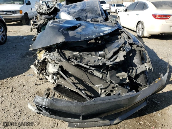 2017 Chevrolet Camaro 1SS with VIN 1G1FE1R79H0157810, listed as a Copart auction lot 46951505 with 0 mi miles and Salvage Title. Bid and sale history available at carsss.com. Image 5.