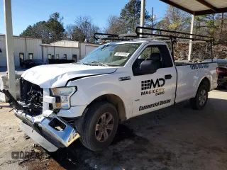 2016 Ford F-150 XL with VIN 1FTMF1CP0GKD36633, listed as a Copart auction lot 88722485 with 245,180 mi miles and Salvage Title. Bid and sale history available at carsss.com. Image 1.