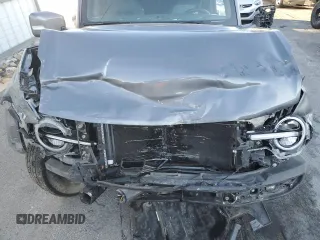 2022 Ford Bronco with VIN 1FMEE5DP0NLA77206, listed as a Copart auction lot 83041744 with 0 mi miles and Salvage Title. Bid and sale history available at carsss.com. Image 11.
