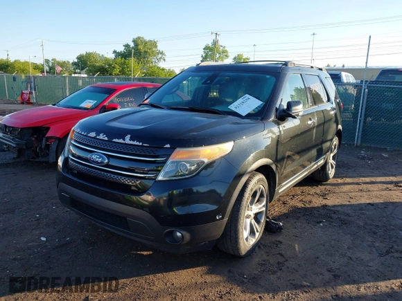 2013 Ford Explorer Limited z VIN 1FM5K8F80DGA82767, wystawiony jako IAAI lot #42328258 z przebiegiem 227 122 mil mil oraz . Historia ofert i sprzedaży dostępna na DreamBid. Obrazek 2.