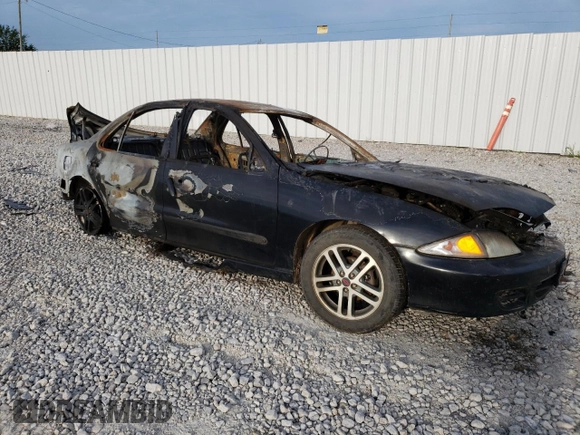 2002 Chevrolet Cavalier with VIN 1G1JC524727467685, listed as a Copart auction lot 69694254 with 0 mi miles and Non Repairable. Bid and sale history available at carsss.com. Image 4.
