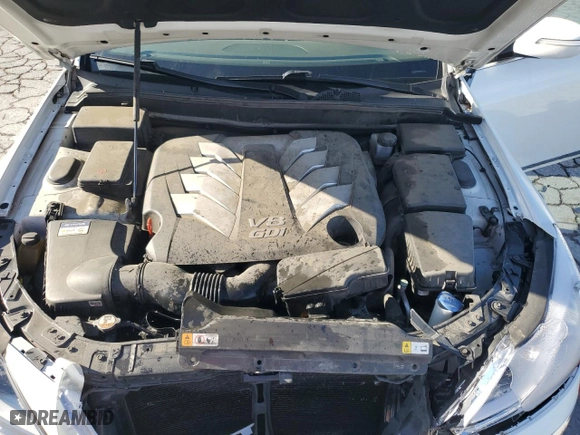 2013 Hyundai Genesis 5.0L R-Spec with VIN KMHGC4DH8DU239738, listed as a Copart auction lot 49774235 with 125,276 mi miles and Salvage Title. Bid and sale history available at carsss.com. Image 11.