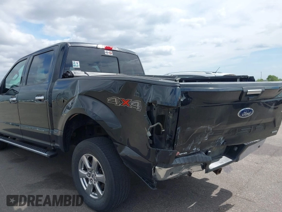2018 Ford F-150 XL with VIN 1FTEW1EP6JKC24542, listed as a IAAI auction lot 42283242 with 127,608 mi miles and . Bid and sale history available at DreamBid. Image 6.