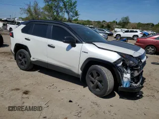 2019 Toyota RAV4 Hybrid XSE z VIN JTMEWRFV0KJ025912, wystawiony jako Copart lot #54350235 z przebiegiem 37 677 mil mil oraz Szkoda całkowita • Salvage title. Historia ofert i sprzedaży dostępna na DreamBid. Obrazek 4.